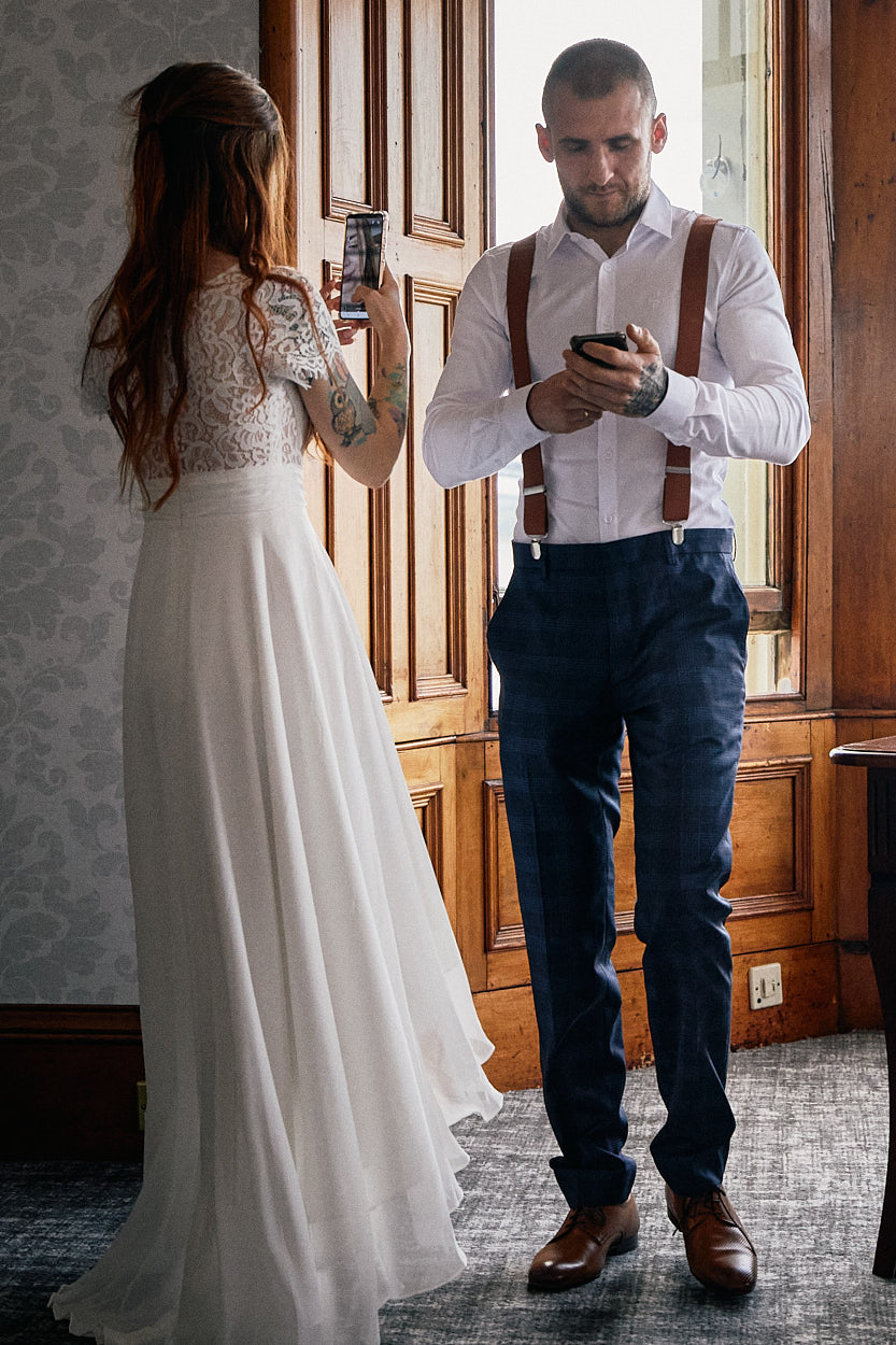 contact connection wedding bride groom elopement